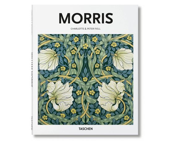 Книга з історії дизайну Вільям Морріс Morris. Charlotte & Peter Fiell, Taschen книги мистецтво культура