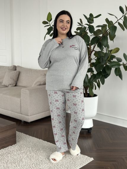 М’яка, затишна та ідеальна піжама PLUS SIZE | Зображення 4