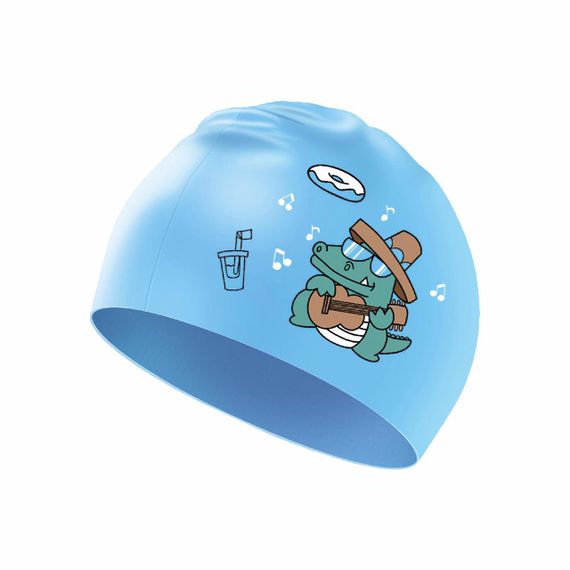 Дитяча Шапочка для плавання Renvo Levico JR Блакитний OSFM (1SC500-06)