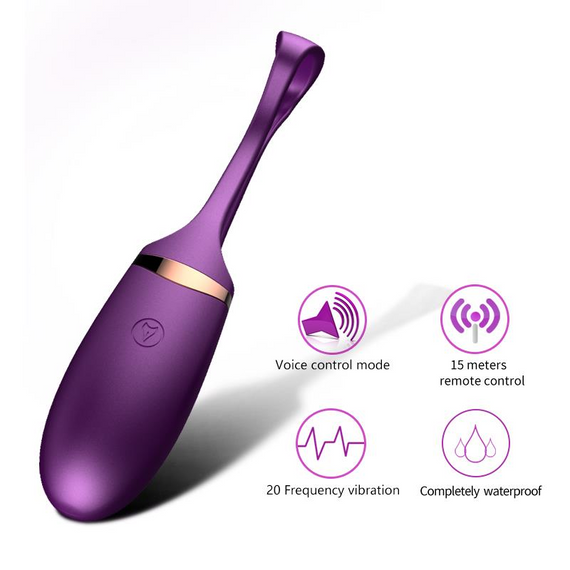 Віброяйце з пультом дистанційного керування - Vibrating Silicone Love EGG USB, BS6300002 Sex Aura | Зображення 6