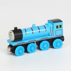 Деревянный паровозик Гордон Gordon поезд на магнитах из мультфильма Томас и его друзья