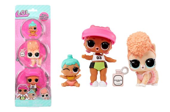 Лялька LOL Surprise OPP Tot and Pet and Lil Sis Кітті Ліл Дженні (987895)