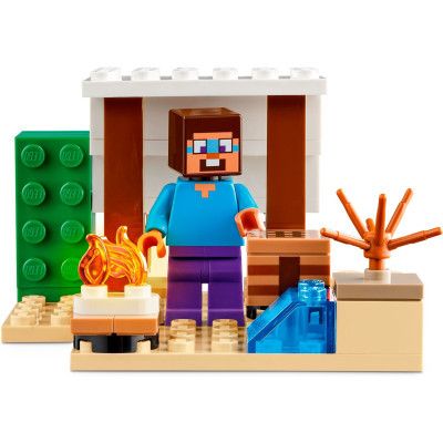 Конструктор LEGO Minecraft Экспедиция Стива в пустыню 75 деталей (21251) | Зображення 2