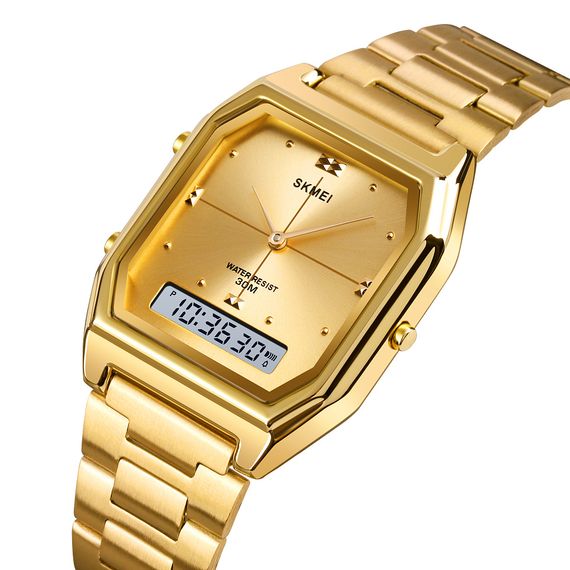 Годинник наручний Skmei 2258GD Gold | Зображення 1