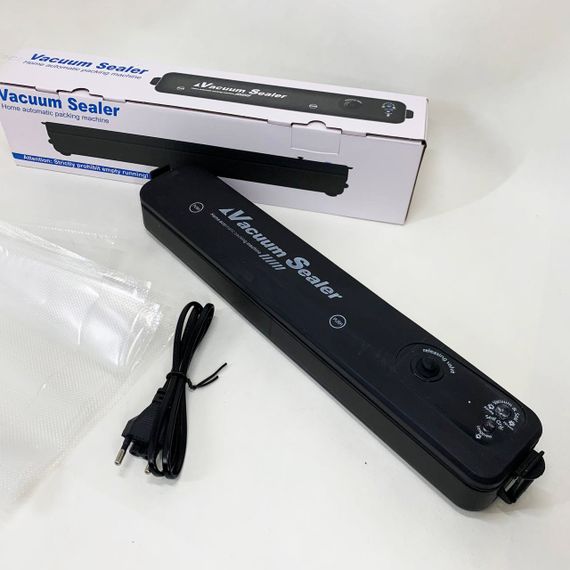Домашний ручной вакуумный упаковщик для продуктов VACUUM SEALER LP-11 (S+), Апарат для вакуумирования SJ-52 | Зображення 3