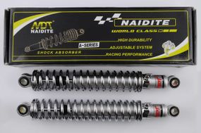 Амортизаторы (пара)   МИНСК   345mm, регулируемые   (хром)   NDT