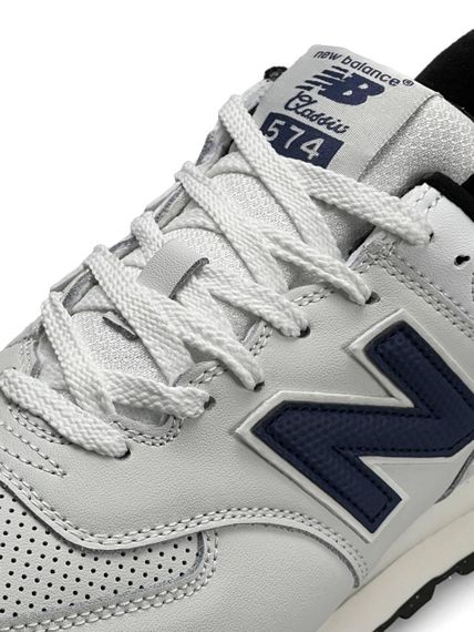 Мужские кроссовки New 574 White Navy  , Вьетнам 44 28 | Зображення 5