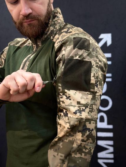 Тактичний Військовий Убакс Олива /Піксель 4.5.0 Покращений Under Body Armor Combat Shirt | Зображення 7