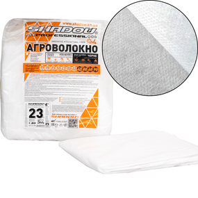Агроволокно 23 г/м² 1.6х5 метров белый спанбонд пакетированный