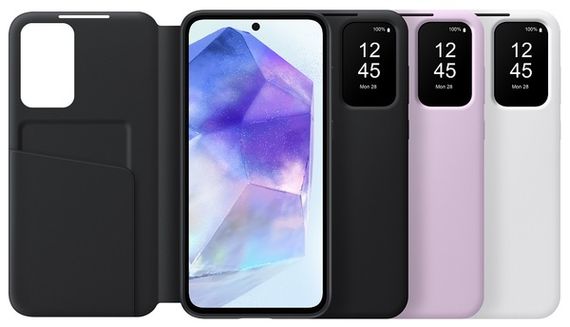 Чехол Samsung A55 Smart View Wallet Case EF-ZA556CVEGWW Violet | Зображення 5