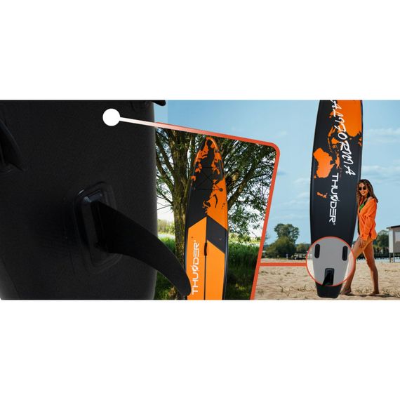 Надувна дошка SUP THUNDER Earth 365 см з веслом | Зображення 3