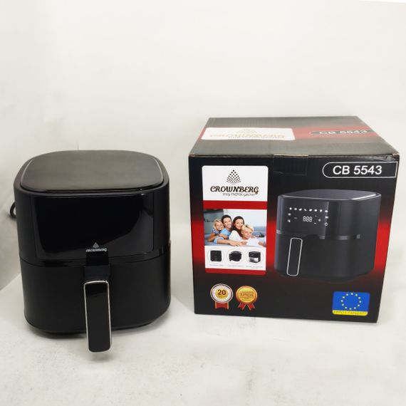 Електрична мультипіч Crownberg CB-5543 1500Вт 4л, Фритюрниця для приготування без олії HK-75 | Зображення 5