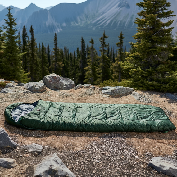 Універсальний спальний мішок для походів, подорожей і дому (190+30)×75 см