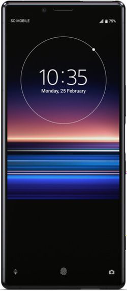 Смартфон Sony Xperia 1 J9110 Black | Зображення 1