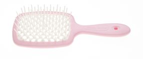 Гребінець для волосся Janeke 1830 Superbrush The Original Italian 93SP226 RSA Розова з білим