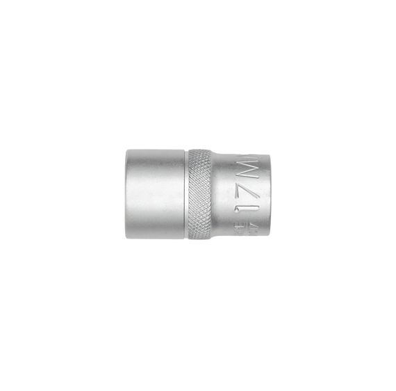 Головка торцева шестигранна, 1/2IN, коротка, SW17, RED STRIPE