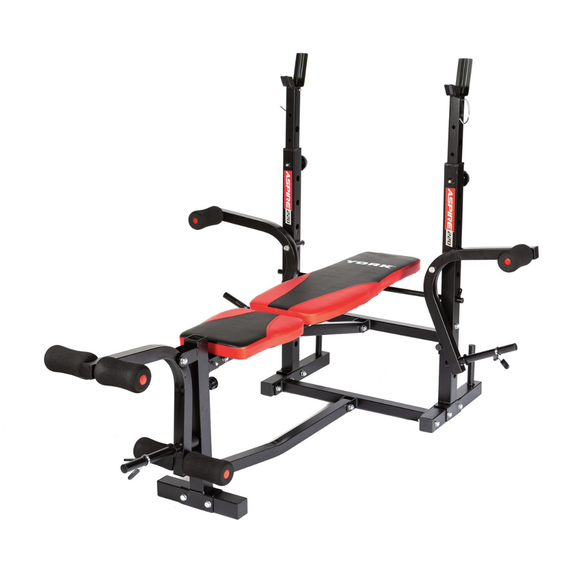 Лавка для жиму York Fitness ASPIRE 220 з стійкою для штанги та партою Скотта | Зображення 1