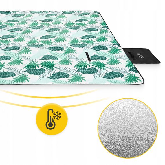 Килимок для пікніка та кемпінгу 4FIZJO 200 x 200 см складаний 4FJ0623 (P-5905973400930) | Зображення 3