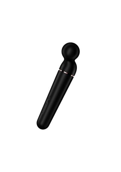 Вібратор-мікрофон універсальний Satisfyer Planet Wand-er для стимуляції всього тіла, чорний Sex Aura | Зображення 4