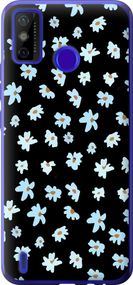 Чехол на Tecno Spark 6 Go KE5 Цветочный "4900u-2452-17620"