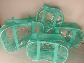 Набір із 4 сумок у пологовий будинок EcoNova S+M+XL+XXL м'ята