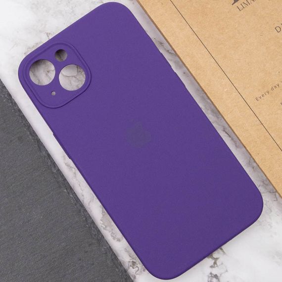 Чохол Silicone Case Full Camera Protective (AA) для Apple iPhone 15 (6.1") Фіолетовий / Amethyst | Зображення 4