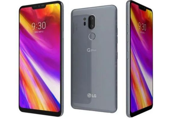 Смартфон LG G7 ThinQ 4/64GB Platinum Gray | Зображення 1