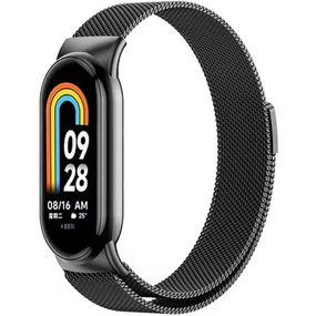Ремінець Milanese Loop New Design для Xiaomi Mi Band 8/9/10 Black