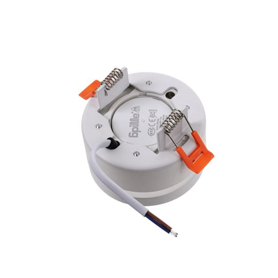 Точковий круглий світильник HDL-DS 191 GX53 WH | Зображення 4