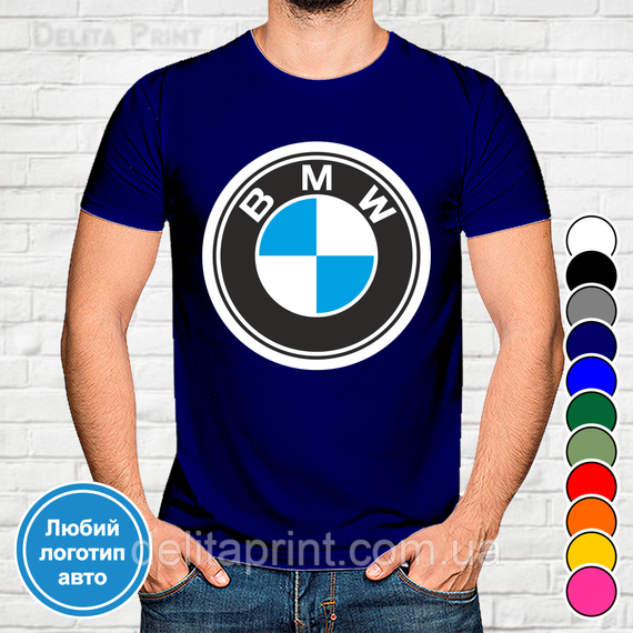 Футболка з принтом авто "БМВ/BMW" | Зображення 2