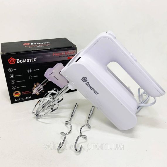 Портативный ручной миксер, Миксер для домашнего использования Ручной с насадками UN-49