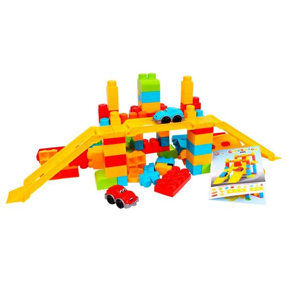 Детский "Конструктор" ТехноК 6825TXK, 90 деталей | Зображення 2