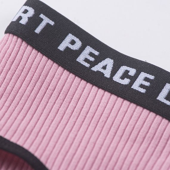 Комплект трусики и бюст хлопок пудровый | Зображення 5