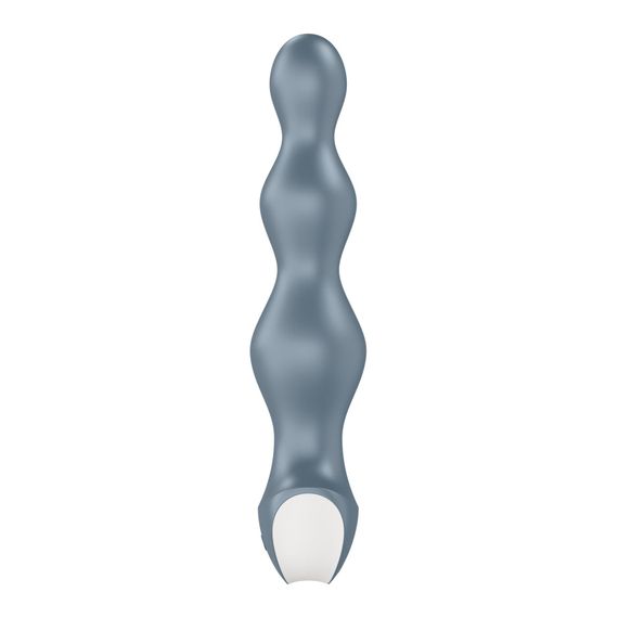 Анальный стимулятор-бусины с двумя моторами Satisfyer Lolli-Plug 2 Ice blue | Зображення 2