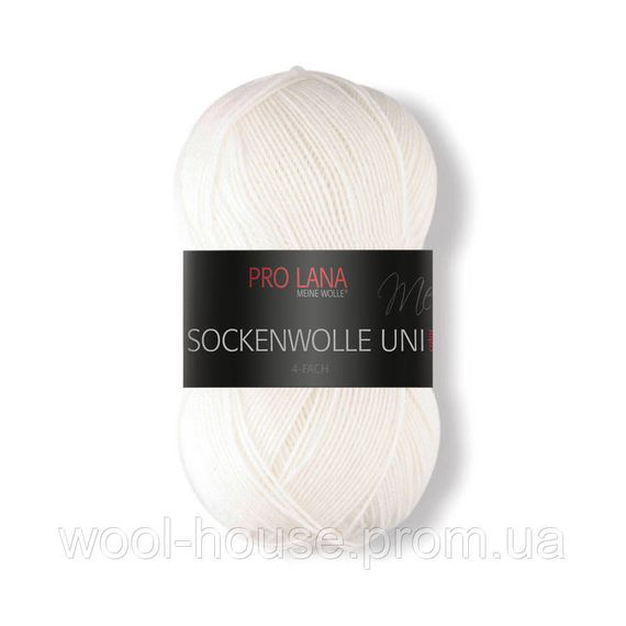Шкарпеткова пряжа Pro Lana Sockenwolle Uni, 401