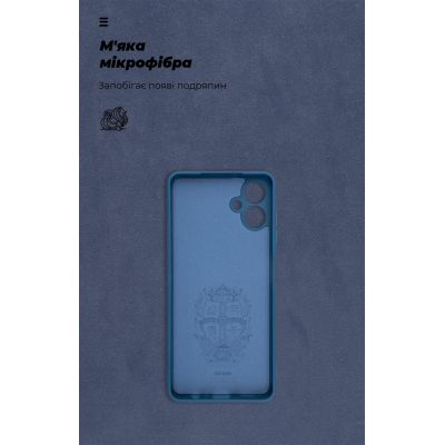 Чехол для мобильного телефона Armorstandart ICON Samsung A06 (A065) Camera cover Blue (ARM80135) | Зображення 3