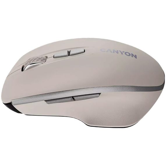 Мишка Canyon MW-21 Wireless Blue LED Cosmic Latte (CNS-CMSW21CL) | Зображення 1