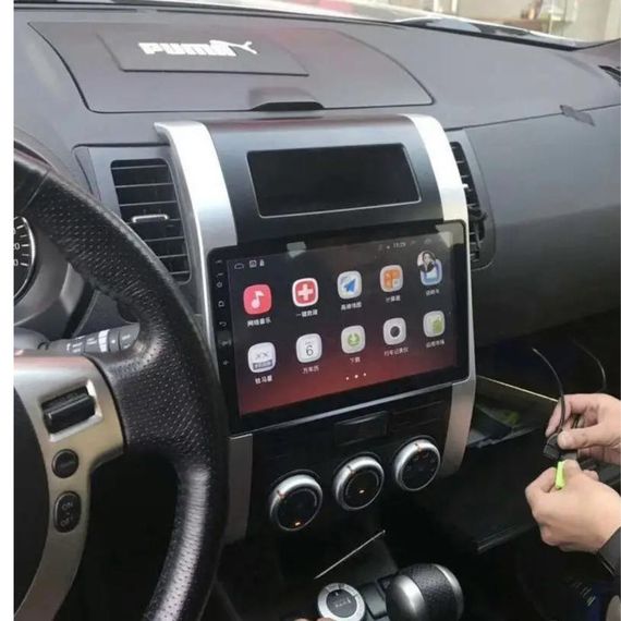 Штатна автомагнітола Nissan X-Trail 2007-2013 (10") Android 10.1 (4/32) чорна (MER-14122_5673) | Зображення 3