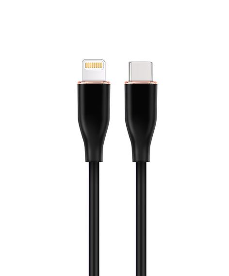 Кабель Cablexpert CC-USB2S-CM8PM-1.5M-BK, USB 2.0 С-папа/Lightning, 1.5 м.