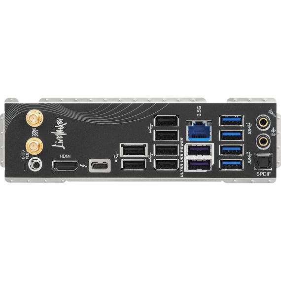 AsRock B860 LiveMixer WiFi (1851/B860, 4*DDR5, 2*PCIex16, HDMI/TB4, 4xSATA, 3xM.2, 2.5Glan, 7.1ch, A | Зображення 4