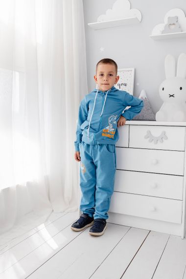 Костюм для хлопчика Носи своє 122 Блакитний (p-8377-168387) | Зображення 4