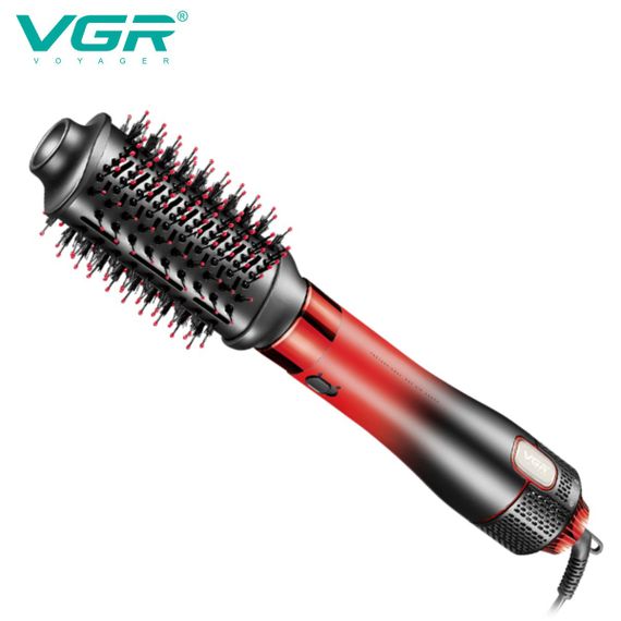 Фен-щітка стайлер VGR V-484 4 в 1. EX-277 Колір: червоний | Зображення 2