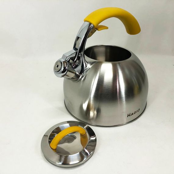 Гарний чайник для плит Magio MG-1191 2.5 Л Чайник для плити зі свистком чаю NA-46