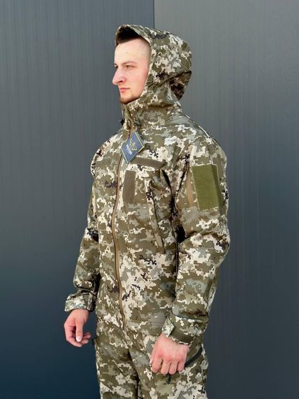 Куртка Софтшел піксель Military | Зображення 5