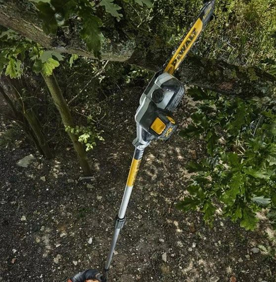 Висоторіз акумуляторний DeWalt зі штангою з АКБ та ЗУ DCMPS567P1 | Зображення 6