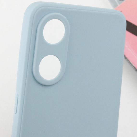 Силіконовий чохол Candy Full Camera для Oppo Reno 8 T 4G Сірий / Smoky Gray | Зображення 5