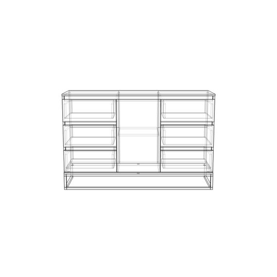 Комод Тіса-меблі АКМ-419 140х90х45 | Зображення 1