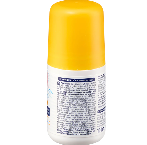 Сонцезахисний ролик для дітей SUNDANCE Sonnenroller Kids, MED ultra sensitiv, LSF 50+, 100 ml | Зображення 1