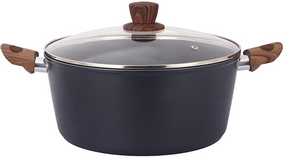 Каструля Bravo Chef класична 24 см (4.1 л) з кришкою