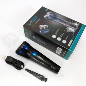 Електричне бездротове гоління VGR, Бритва портативна акумуляторна, Бритва для сухого гоління DO-81